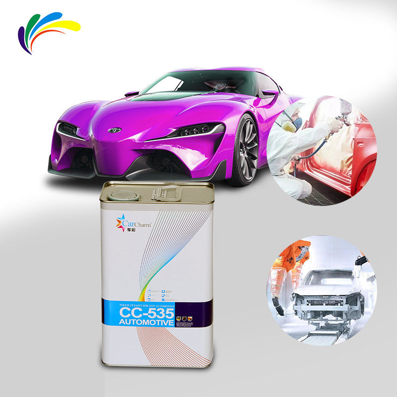 Eine Autolackfabrik, die die Produktion und den Handel mit hochglänzender Acrylfarbe für die Reparatur von Autos integriert