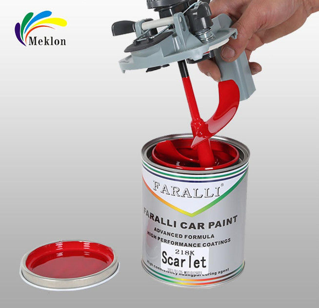 Farbmischung von Farben für die Farbverarbeitung von Fahrzeugfarben