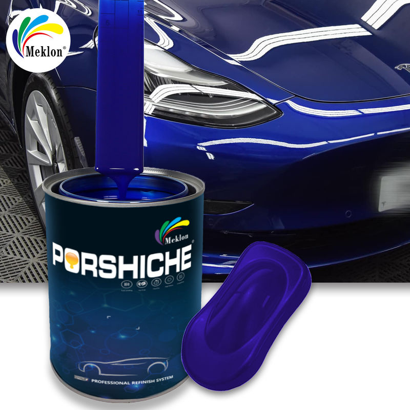 Acrylfarbe für Autos, leicht zu schleifen Olivengrün PU Polyurethanfarbe für Autospray