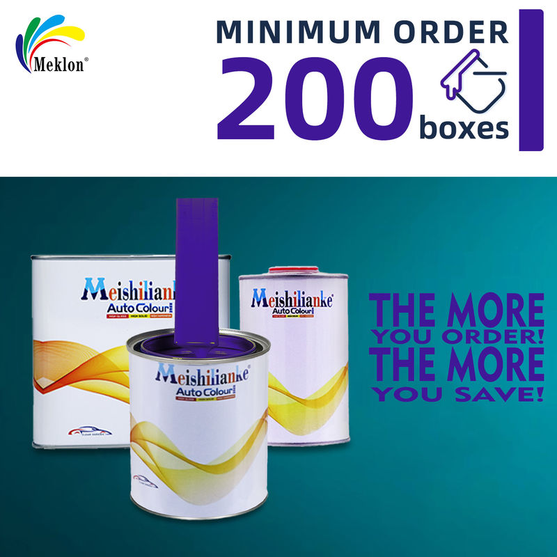 Acrylische 1K 2K Farbe Autokörperfarbe Spray Auto Metallfarbe Automotive Farbe zur Reparatur Auto Veredelung Beschichtung