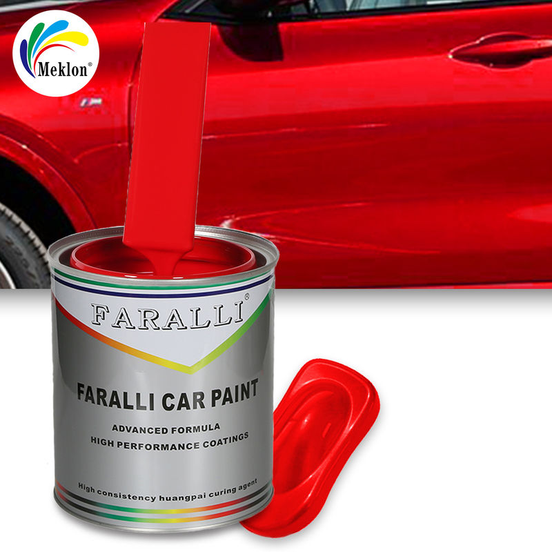 Automotive Farbe Großhandel Rote Hochleistungsfarbe Automotive Auto Refinish Reparatur Beschichtung Autofarbe