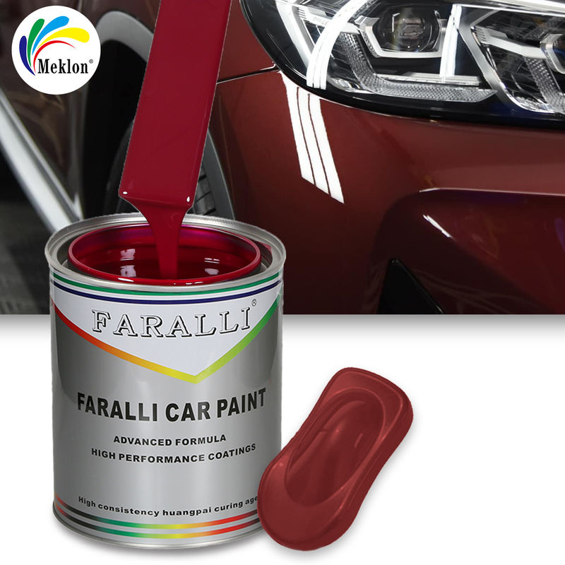 Großhandel Rote Hochleistungs-Automotive Auto Refinish Reparatur Beschichtung Autofarbe Cooper Pulver Autofarbe Trocknungszeit 2-3 Stunden