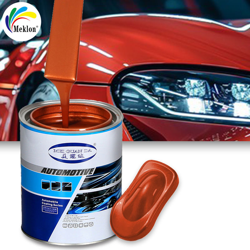 Fabrik Großhandel Automotive Farbe Auto Metallische Cooper Auto Automotive Clear Coat Spray Farbe