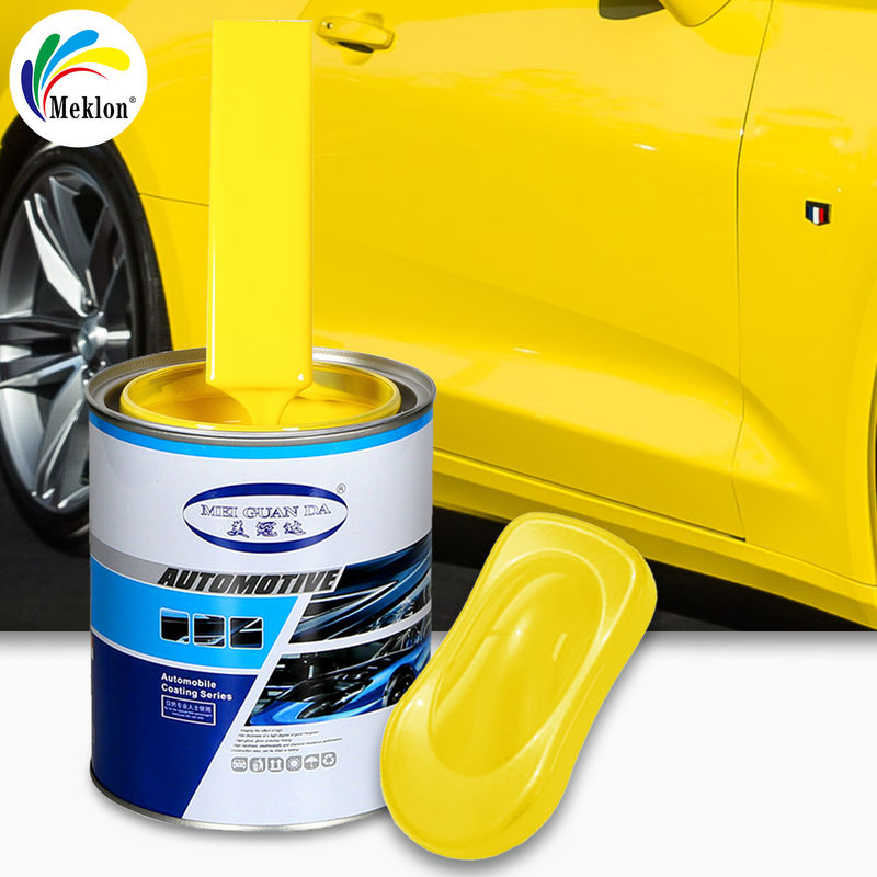 Professionelle Großhandel Automotive Farbe Gelb Auto Auto Spray Keramikfarbe Auto Auto Karosseriefarbe