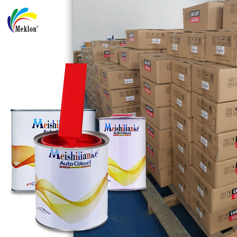 Schützen Sie Ihr Auto mit 2K Orange Car Paint Top Coat für verbesserte Farbe und Schutz und Reparatur von Autos