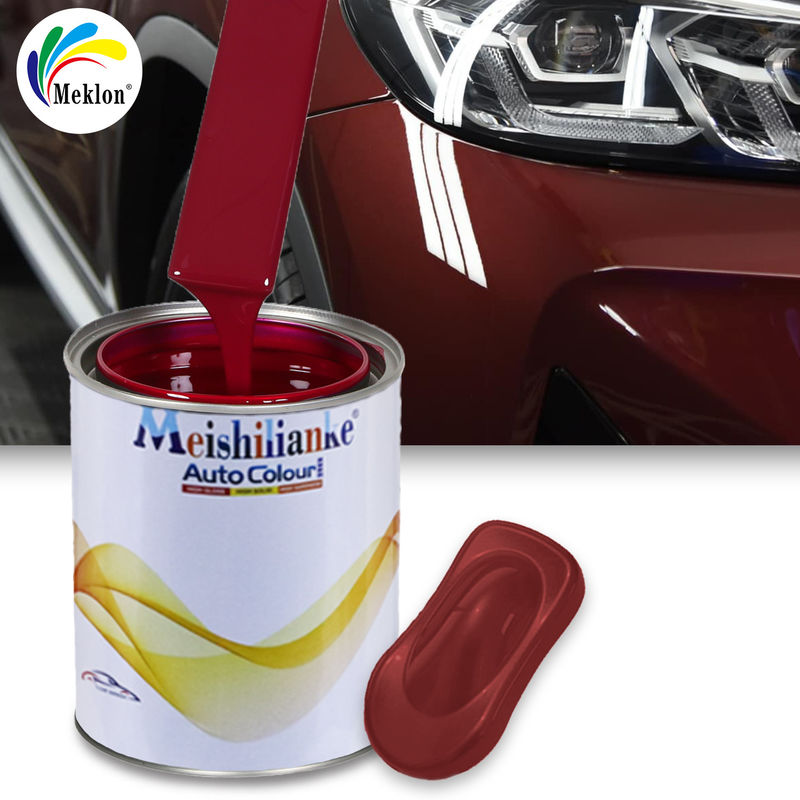 Zulieferer 2K Rote Autofarbe Farben Spektrophotometer Mischfarbmaschine 2K Oberlack Veredelung Automotive Sprayfarbe Auto Beschichtung