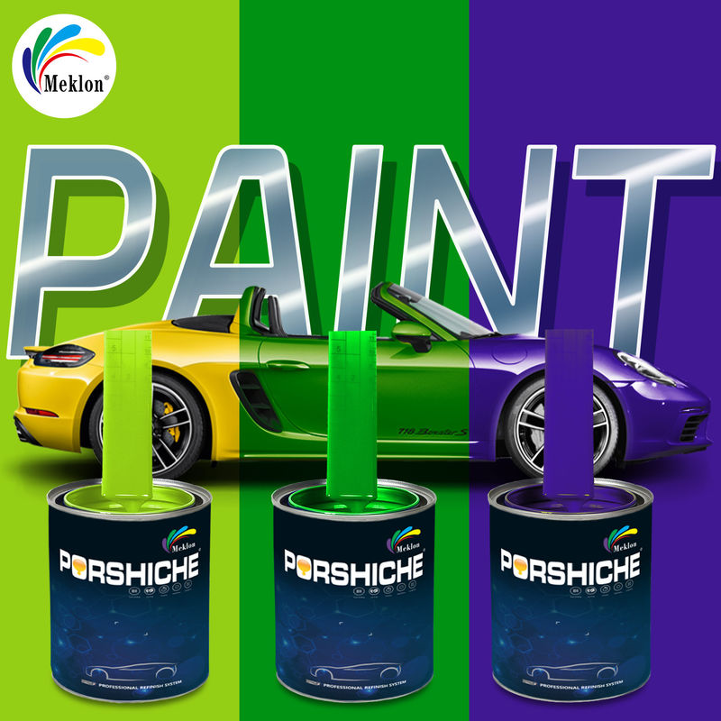 Gute Qualität 2K-Basiscoat Auto-Auto-Farbe Automotive-Farbe Rein grüner Oberlack Automotive-Farbe Hersteller