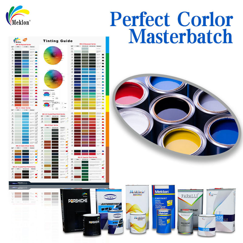 Automobil 1K Flamme Kupfer Perle Acryl Flüssigkeitsbeschichtung Einfache Anwendung Autolackmischsystem Fabrik Großhandelspreis für