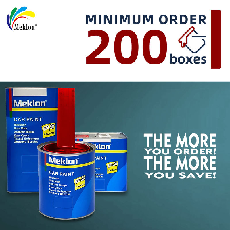 1K UV-resistente Autolack mit kontinuierlichem hohem Glanz und schillerndem rotem Autolack