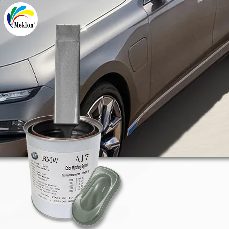 Verschleißfeste, graue Metall-Autosprayfarbe mit hoher Leistung, passend zum Original-Fabrikfarbton