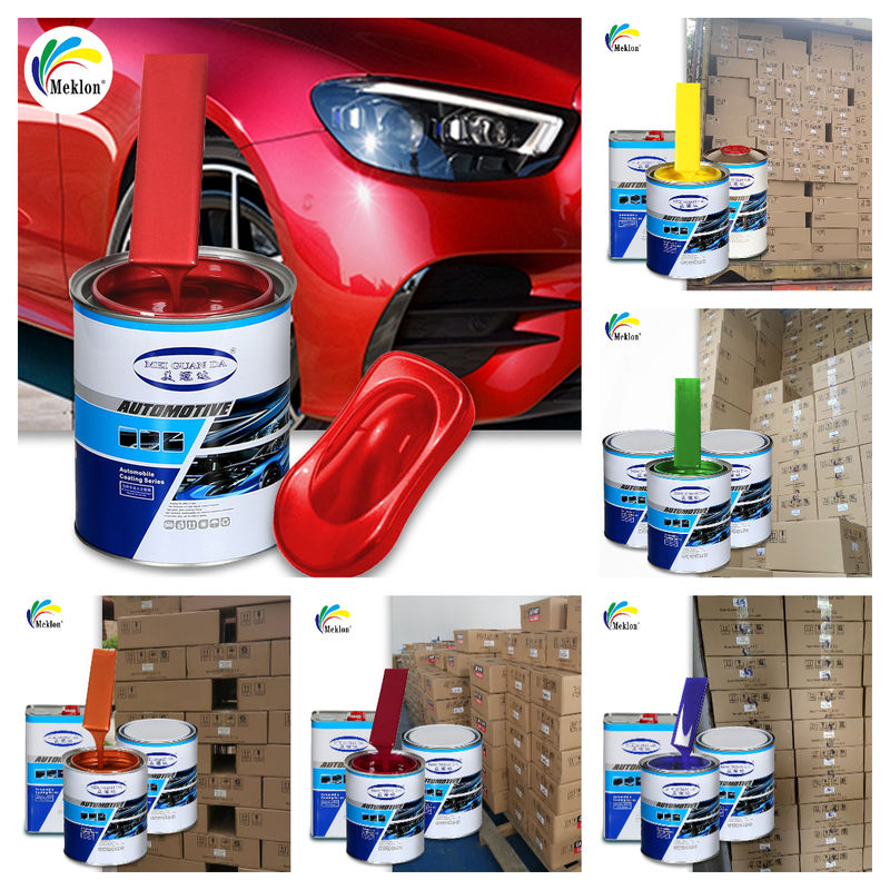 Hochglanz OEM 1K Rot Perlen Acryl Reparaturfarbe geeignet für Mercedes Benz