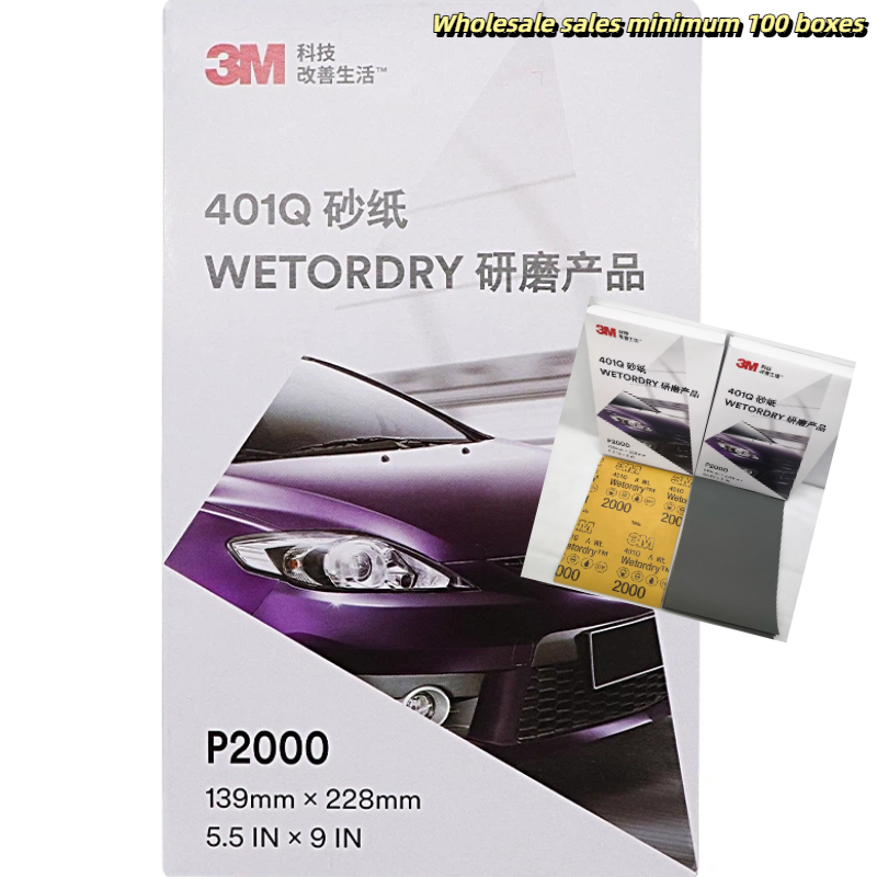 Autolack Politur und Beauty Wasserfestes 3M Schleifpapier