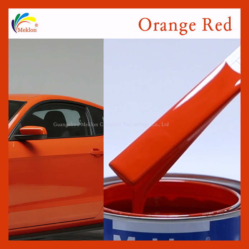 Autowerkstatt Farbe 223 Orange Rot 1L Acryl PPG Level Großhandel 7-14 Tage