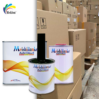 2K schwarze Autofarbe Oberlack für hohe Härte und Kratzfestigkeit für Auto-Reparatur