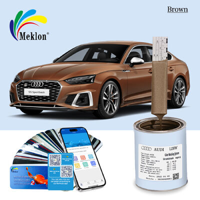 Meklon Auto Coat Audi LZ8W Modelle Braun bereit gemischte Autolack