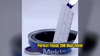 208 Blauer 2K-Tinter-Autolack mit hoher Konzentration