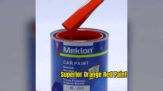 223 Orangerot 2K Acrylfarbe