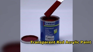 Transparenter roter Autolack Hochglanz